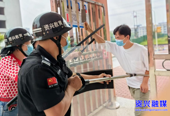 罗围小学开展反恐防暴安全演练