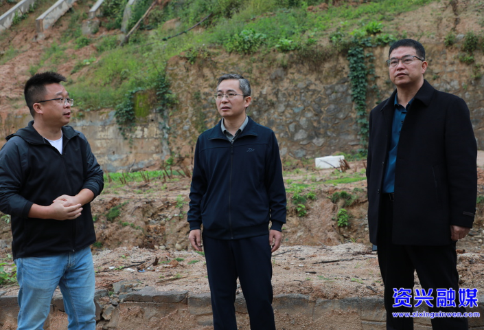 杨理诚调研地质灾害防治工作