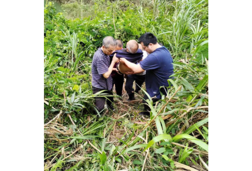 湖南资兴87岁老人迷失山林 众人合力搜救5天4夜终寻回