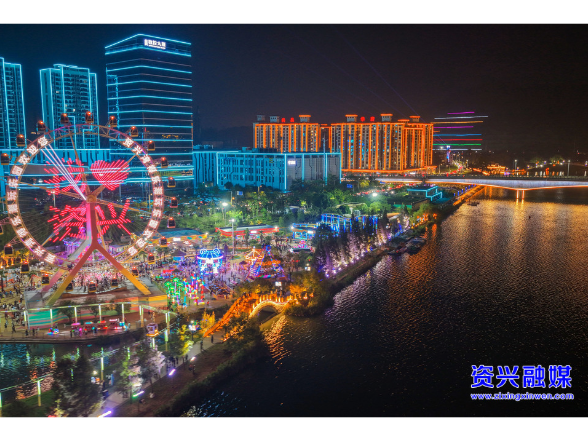 中秋假期资兴文旅市场“热”力全开 东江湾夜游惊艳出圈