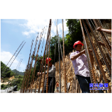 当好主力军 办好旅发会 | 回龙山景区配套基础设施引水工程预计8月初完工