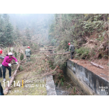 资兴市杨洞水库组织清理灌区保春耕