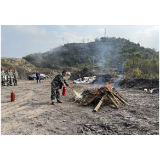 我市举行森林防火演练