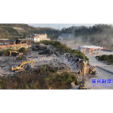 困扰多年交通“堵点”终打通 矿工南路废弃厂房成功破拆