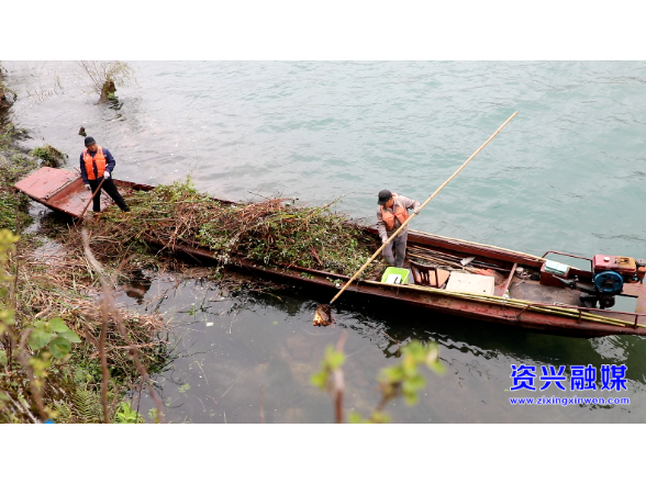 开局八好•重“双碳”促转型 | 市环卫中心：春季河道整治 守护碧水清流