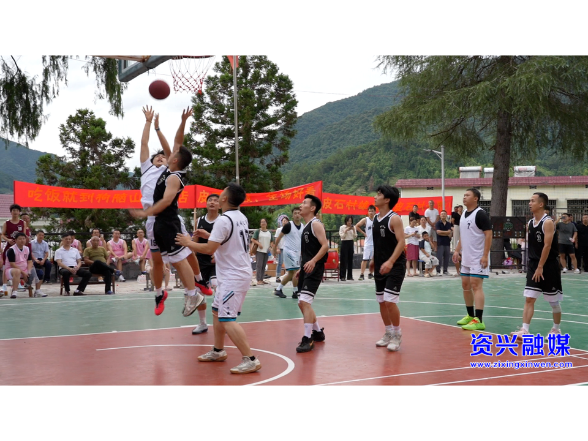 点燃乡村夏日激情 汤溪镇首届村BA篮球赛火热开赛