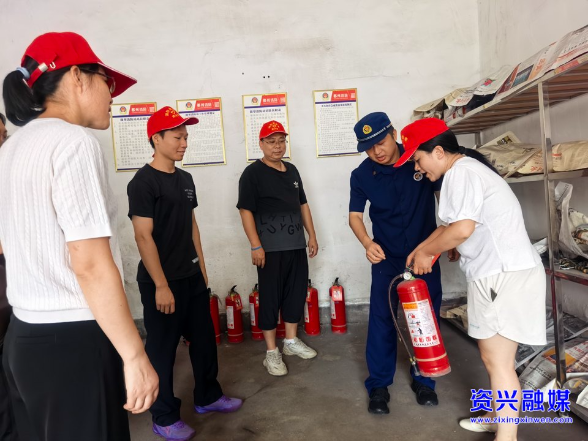 消防培训进社区 老旧小区筑牢“防火墙”