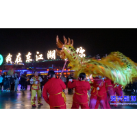 新春“资”味 | 东江花月夜:龙腾狮跃闹新春 夜游点燃文旅热