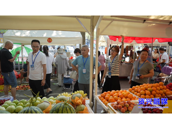 资兴是我家，同心共建靠大家丨唐洞街道兴华市场：设立临时经营区 升级改造不停档