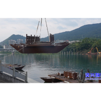 当好东道主 办好旅发会丨东江舟式浮桥加速建设 贯通两岸解锁小东江观景新视角