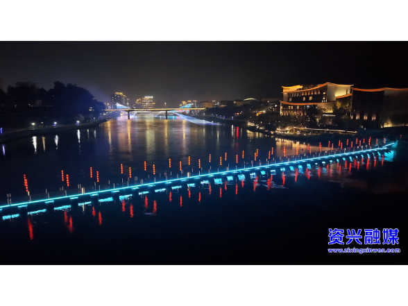 东江古渡浮桥成新晋热门打卡地 打通东江湾两岸游览断点