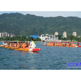 旅发进行时 ▏“嘉华国际城杯”东江湖传统龙舟赛：各代表队全力备战训练正酣