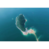 资兴白廊：湖心岛变身“海豚湾”