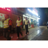 唐洞街道：“双节”期间义务巡逻“不打烊”