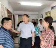 郴州市司法局督导组到资兴督导