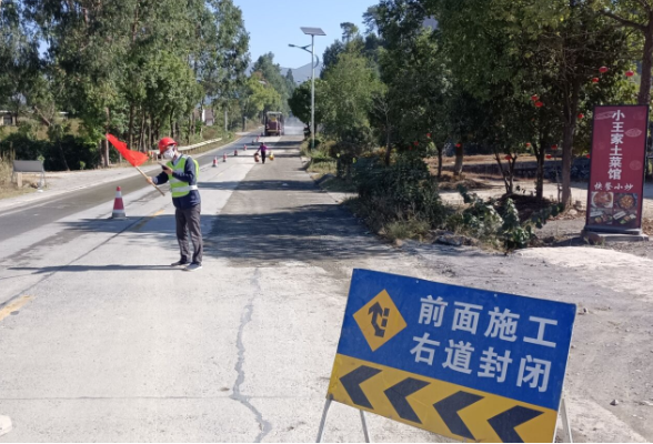 市公路建设养护中心：  保质保量推进G357大修工程