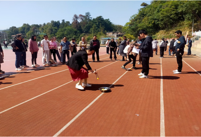 兴宁中学举办教职工趣味运动会
