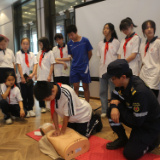 防溺水安全教育活动走进社区