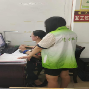 兴宁镇开展村民政专干“一对一”业务培训