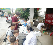 皮肤病义诊及麻风病筛查活动走进黄草 