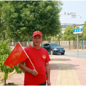 文明劝导  志愿者在行动