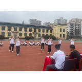 我市首期武术进校园培训班结业