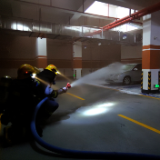 我市开展地下建筑灭火救援实战演练