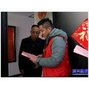 我市开展烟花爆竹禁燃限放“敲门入户”宣传活动