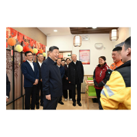 第一观察丨春节前夕看望快递小哥,总书记情暖新就业群体