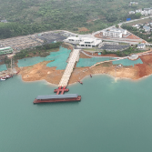 开局八好·兴城乡强区域丨东江湖大坝班线码头搬迁项目跑出建设“加速度”