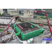 桂郴高速小东江特大桥建设取得新进展 2号主塔承台浇筑完成