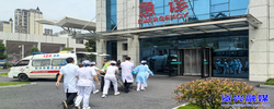 资兴至郴州201路公交车变身“救护车”  上演2分钟生死竞速救人
