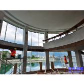 当好东道主 办好旅发会｜倚汐·东江湾音乐浮岛:项目进入收尾阶段  水上新地标即将呈现