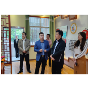 龙柏武走访慰问涉残服务机构