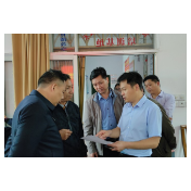 龙柏武到白廊督导党代表推选工作
