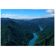 资兴四桥横跨东江湾