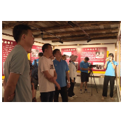 郴州“追寻红色印记 颂歌风华百年”集中采访团到资兴采访