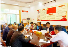 资兴市政协调研组调研产业链精准招商工作