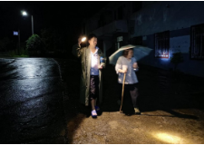 八面山瑶族乡新一届党委班子坚守防汛一线 