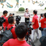 郴州市“追寻红色印记 颂歌风华百年”采访团走进北湖区