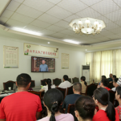 资兴各地党员干部群众集中收看庆祝中国共产党成立100周年大会实况直播