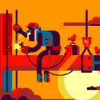 火花四溅的电焊，如何预防火灾！