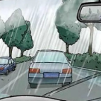 【知危险 会避险】雨天交通安全提示