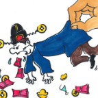 【廉政漫画】组图：反腐倡廉•警钟长鸣