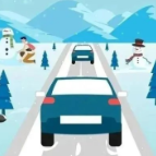 【交通安全】雨雪天气 路面湿滑 注意行车安全