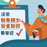 消防微课堂丨冬季取暖，这些常识要牢记！