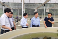 省库区移民事务中心检查组到资兴开展移民领域建设项目安全生产专项检查