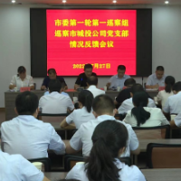 十三届市委第一轮巡察完成反馈