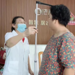 东江街道社区卫生服务中心开展老年人免费健康体检活动