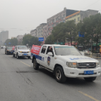 市城市管理和综合执法局宣传禁燃禁放烟花爆竹